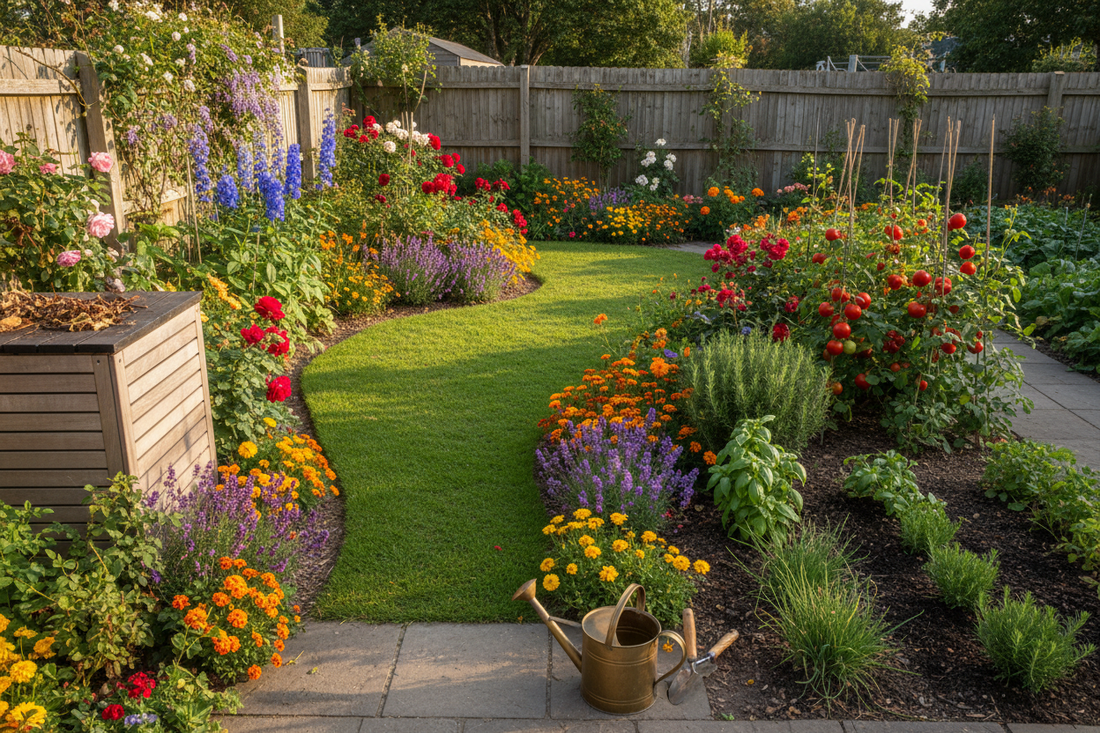 “5 Easy Gardening Hacks to Grow a Lush Backyard This Year