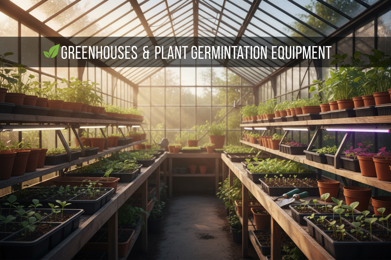Greenhouses & Plant Germination Equipment