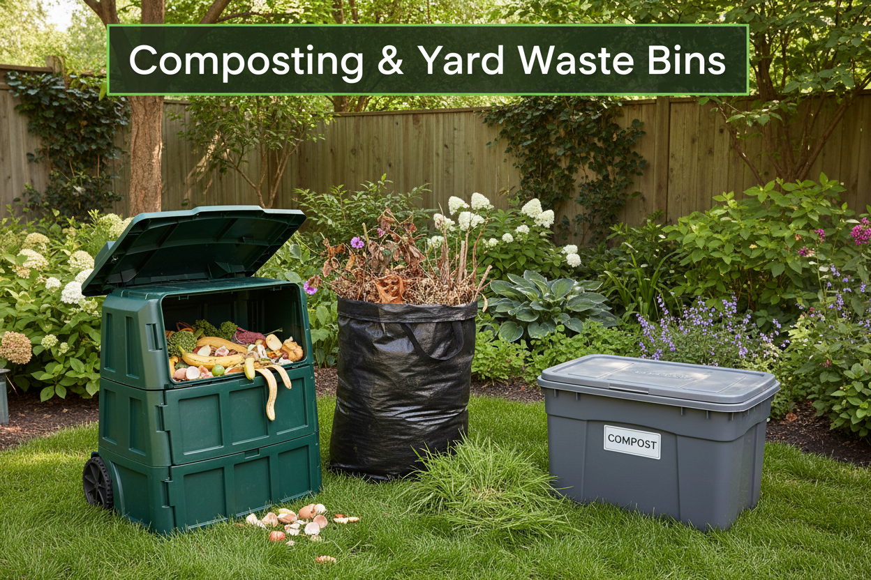 Composting & Yard Waste Bins