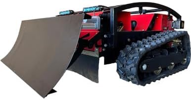Remote Control Lawn Mower | 55-Degree Slope Climb | 24 Inch Cut | 6L Gas Tank | Brushless Drive Motor | 9hp Gas Engine | Snowplow (Optional)