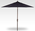 Treasure Garden Deluxe Auto-Tilt Octagon Market Umbrella, 11ft - Outdoor Patio, Deck, Pool, Backyard Stand Alone Umbrella - Heavy Duty w/Bronze Frame & Obravia2 Fabric (Navy)