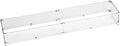 American Fireglass Tempered Glass Flame Guard for 48" x 6” Linear Drop-in Fire Pit Pans | Outdoor Wind Guard with Aluminum Fire-Resistant Brackets & Non-Slip Feet | 53.5-inch x 11.5-inch x 6-inch