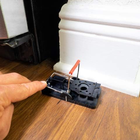 Mouse Trap by Eco Pro | 12-Pack Reusable Small Rodent Traps | Indoor & Outdoor Mouse Traps | Easy Set Quick Snap Mice Traps (Bait Not Included) | Mouse Traps