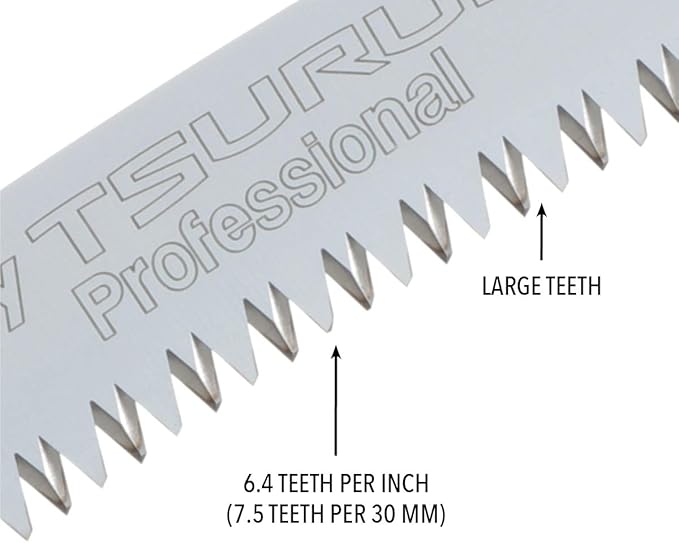 Silky Professional Series TSURUGI Curved Hand Saw 270mm Large Teeth (454-27)