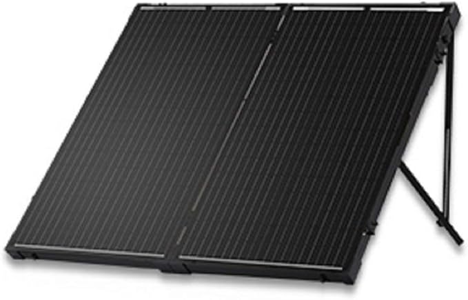 Renogy 200W 12V Portable Solar Panels Suitcase with Waterproof 20A Charge Controller, Foldable 200 Watt Solar Panel W/ Adjustable Kickstand, Solar Charger for Power Station, RV, Camping, SUV, Off Grid