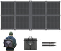 200 Watt Portable Solar Panel, Renogy Solar Blanket N-Type Foldable Solar Panel, 25% High Efficiency, Lightweight Solar Panels Charger for Camping, RV, Marine, SUV, Off Grid Applications