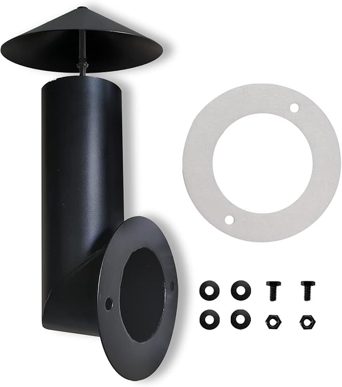 Grill Smoke Stack, Replacement for Pit Boss/Traeger/Camp Chef and Other Pellet Grills Smokestack Chimney
