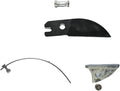 Anvil Pruning Shears Replacement set, Including one Blade, one Anvil, Built-in Spring,Screws and Nuts，SK5 blades that are easy to clean and cut For 1108S and 1108