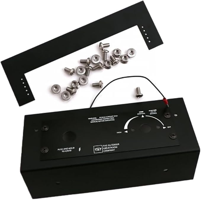 The Outdoor GreatRoom Company Round DIY Hardscape Gas Fire Pit Kit (DIY-48RD-K), 48-Inch
