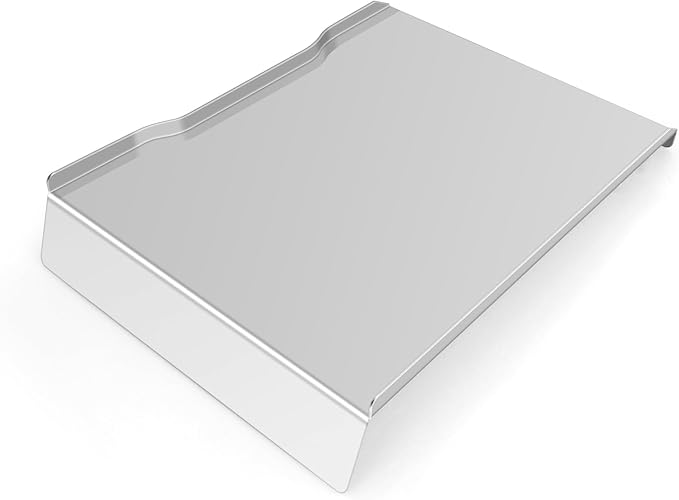 Stainless Steel Drip Pan Heat Baffle Replacement for Traeger Ironwood 650 Series, Drip Tray Compatible with Ironwood 650 Grill/Traeger KIT0438 Pellet Smoker Grills Parts/Drip Tray Liners BAC506