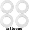 4PCS Chimney Insulation Wool Parts, Heat Resistant Gasket Replacement for Traeger/Pit Boss and Camp Chef Wood Pellet Grill Smokers