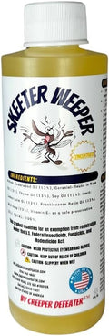Skeeter Weeper® Premium Natural Mosquito/Pest Control Misting Solution (Single 6 oz Concentrate, Regular Strength, Cedar-Free)