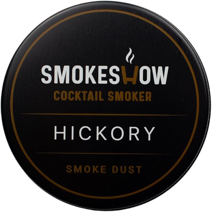 Wood Chips for Cocktail Smoker 4 oz tin. Add Flavors to Your Smoked Drinks (Hickory)