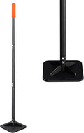 Steel Tampers Tool 8 X 8 Inch,Labor-Saving All-Steel Heavy-Duty, Landscaping, Installing Pavers and Repairing Asphalt Pavements, Black