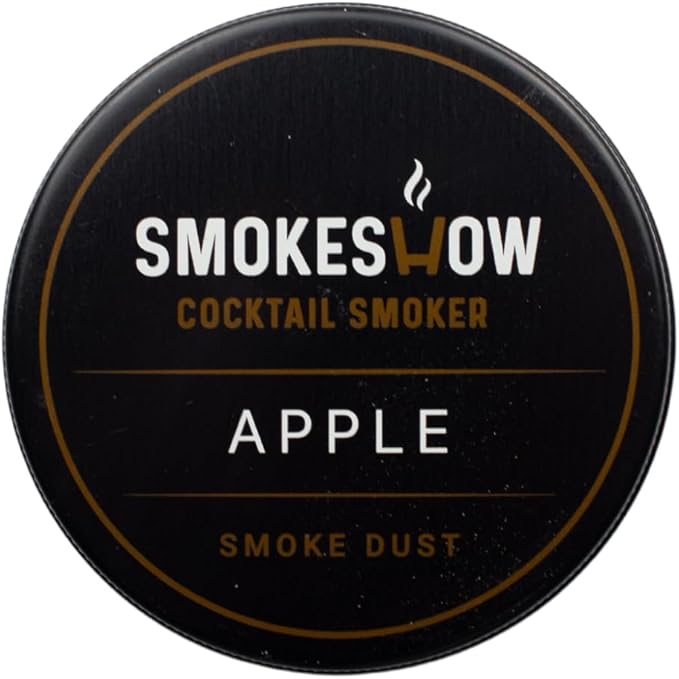 Wood Chips for Cocktail Smoker 4 oz tin. Add Flavors to Your Smoked Drinks. (Apple)