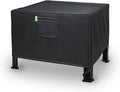 REDRICH Fire Pit Cover Square – Heavy Duty Outdoor Firepit Cover, Full Coverage Patio Outdoor Fireplace Cover, Dustproof Anti UV and Waterproof, 28’’L x 28’’W x 16’’H Black