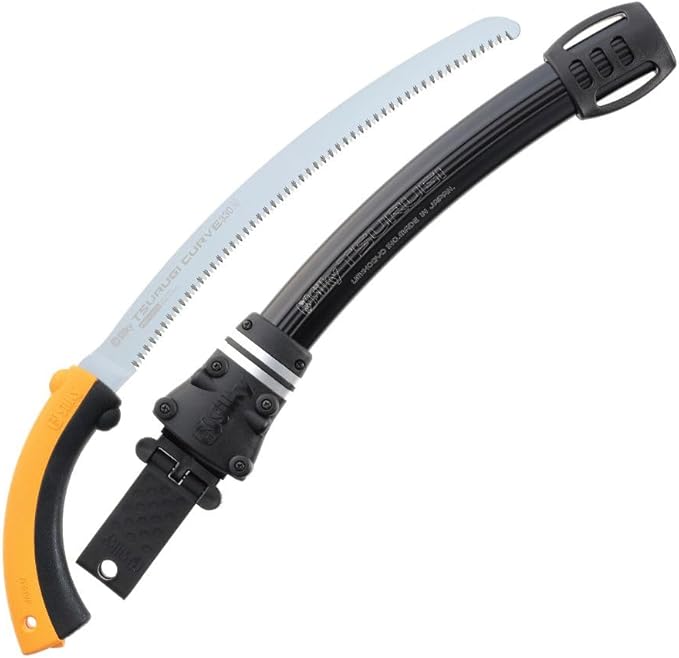 Silky Professional Series TSURUGI Curved Hand Saw 330mm Medium Teeth (456-33)