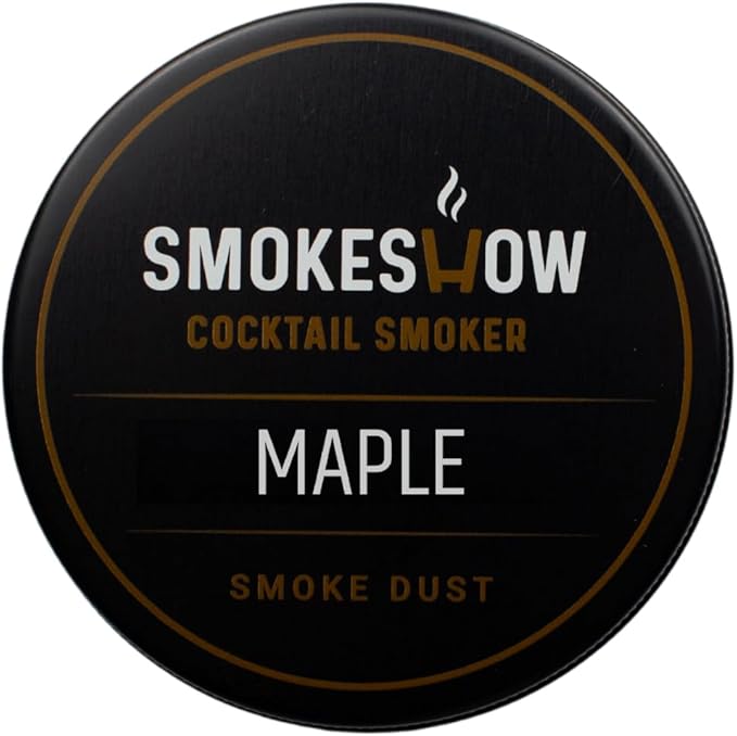 Wood Chips for Cocktail Smoker 4 oz tin. Add Flavors to Your Smoked Drinks (Maple)