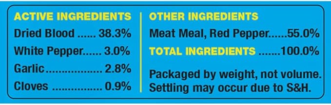 Epic REPELLENTS Deer Scram All Natural Granular Repellent - All-Natural, Animal, People and Pet Safe Granule (10 lb Bag)