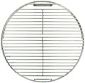 SnS Grills EasySpin Charcoal Grill Cooking Grate, 304 Stainless Steel, Large Hinged Opening, Perfect for 2-Zone Cooking, Replacement Grate Compatible with Weber & Other Grills - 18” Inches