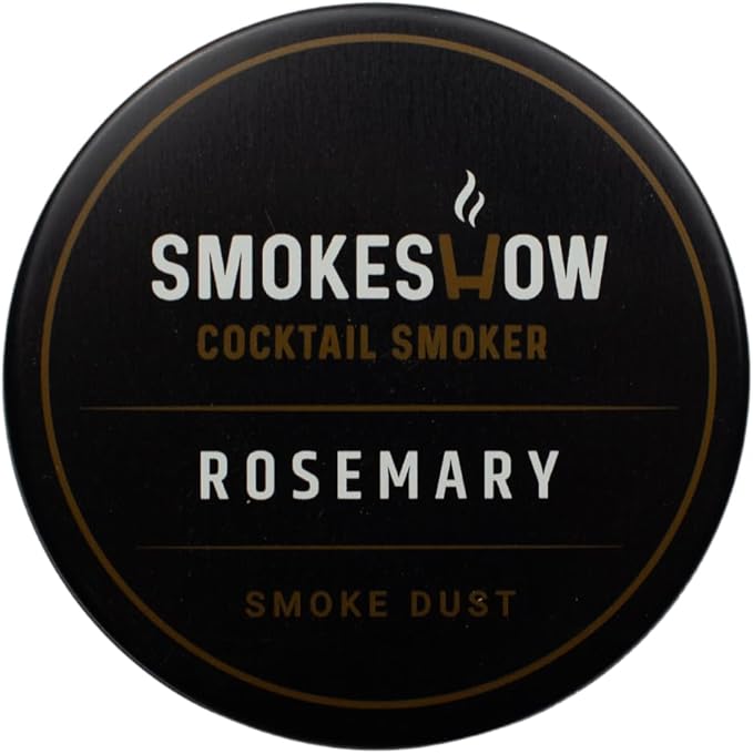 Wood Chips for Cocktail Smoker 4 oz tin. Add Flavors to Your Smoked Drinks (Rosemary)