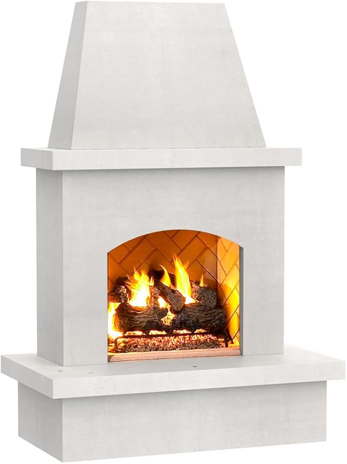Contractor's Model Outdoor Fireplace | American Fyre Designs (Vented)