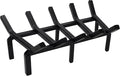 17 Inch Fireplace Grate Heavy Duty Solid Steel Fire Grate for Fire Pit Wood Log Rack Stove Firewood Holder for Indoor Hearth Outdoor Fire Pit Chimney Hearth Kindling Tool
