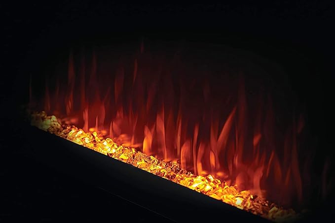 Napoleon Purview 42 inch Wall Mount Electric Fireplace - Black, NEFL42HI