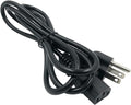 DONSIQIZZ Pellet Smoker Grill Power Cord Kit Replacement Part Compatible with Traeger Ironwood 650 & 885, Pro Series 575 & 780, Timberline 1300 & 850, 6 Feet，Black