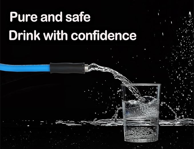 Atlantic RV Drinking Water Safe Hose 2 ft Short Garden Hose Extension: Lead, BPA, Phthalate-Free, and PVC-Free.