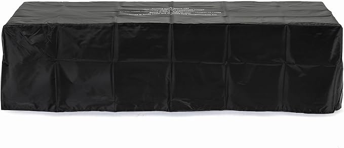 Outdoor Fire Pit Table Propane Gas Fire pits Outdoor Fireplaces 54'' Rectangular Firepit Table, 50,000 BTU Fire Table for Patio Set, Three Options of Assembled Hight Grey.
