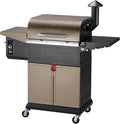 Z GRILLS 600D Wood Pellet Grill – 8-in-1 BBQ Smoker with PID 3.0 Controller, 572 sq in Cooking Area for Outdoor Grilling and Smoking, Huge Storage Cabinet Side Shelf with Tool Hooks