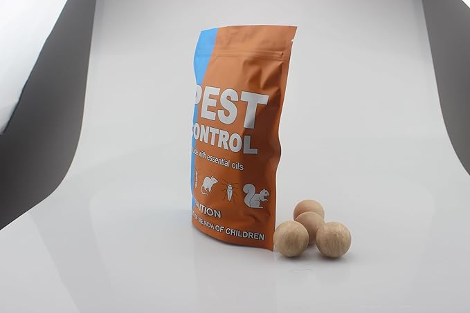 Pest Repellent, Mouse Repellent, Rodent Repellent for Indoor/Outdoor, Mice Repellent Indoor, Natural Rat Repellent for House, Keep Mice, Roach, Ant and Spider Away from Home, Protects 120 sq ft - 8P