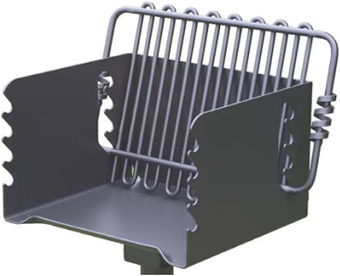 Pilot Rock 3 Pack Charcoal Grill, Park Style BBQ Camping Grill with Swivel, CBP-135