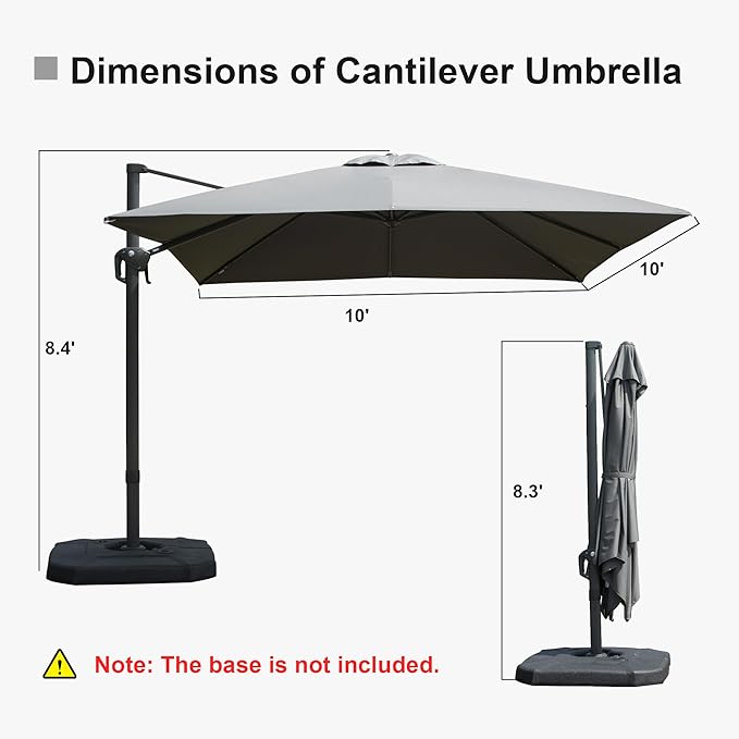 Domi Patio Cantilever Umbrella