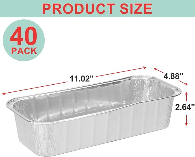 WEBROIL 40 Packs 6498 6417 Grease Catcher Pans for Weber Genesis II 400& 600, Aluminum Foil Tray Liners for Weber 28''/36" Gas Griddle, for Weber 400/600 Summit Series Smokefire Ex6 EpX6 Ex4 Gas Grill