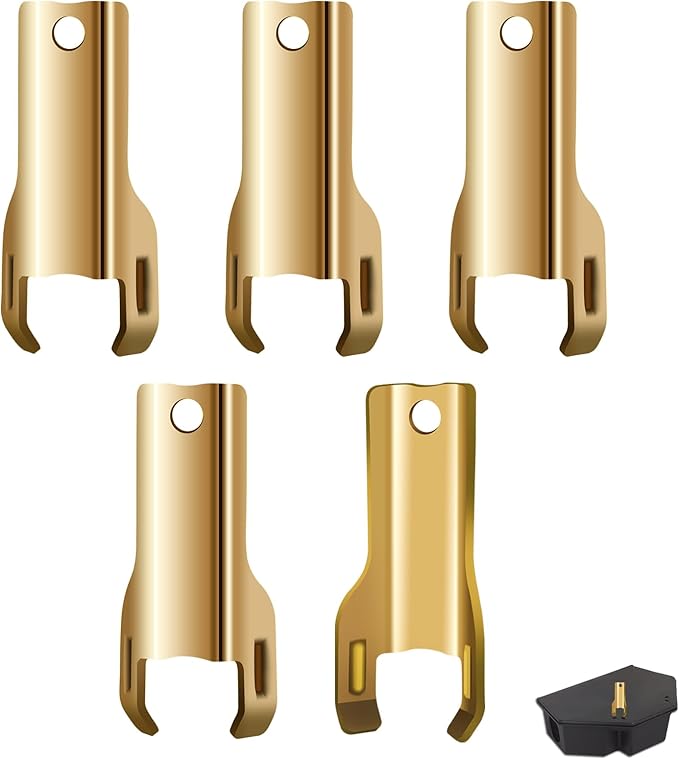 5 Pcs Metal Mouse Station Key Replacement, Fit for Bell Labs Protecta RTU, LP, Sidekick, Sidewinder, Mouse Ba it Stations & Protecta Monitors, in Home & Commercial Environment