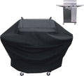 Grill Cover for Charbroil 22652143 Edge Electric Grill, 50 inch for Charbroil 2 Burner Grill, 600D Heavy Duty Waterproof Cover for CharBroil and Smokers Up to 49 Inches Wide