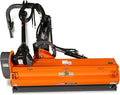 72" PTO Drive 3 Point Hitch Offset Flail Ditch Bank Mower for 70-100HP CAT 2 Tractor, 90'' Offset Distance,55°/90° Rotation Angle, 18 Hammers, Model VAM72