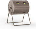 37.5 Gal Compost Tumbler - Quick-Spin Outdoor Compost Bin with Weatherproof Resin | High-Yield Compost for Organic Gardening