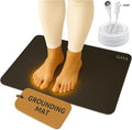 GAYA Grounding Mat for Feet, Sleep Improvement, Back Pain Relief, Muscle Relaxation & Stress, Earthing Pads for Bed, Ground for Desk, Earth Mats, Bedding Pad (24''X16'')