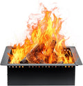 36 inch Outdoor Fire Pit Liner, Square Heavy Duty Fire Pits, Rim Insert Firepit for Outside, DIY Campfire Fireplace
