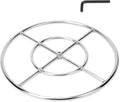 Stanbroil 24 Inch Round Fire Pit Burner Ring for Natural Gas & Propane Fire Pit Fireplace - 304 Stainless Steel Fire Pit Burner for Indoor & Outdoor, BTU 296,000 Max