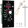 Control Panel Replacement for Traeger BAC236 Controller Digital Elite Thermostat BAC365 Wood Pellet Smoker with 7" RTD Temperature Probe Sensor BAC194 Grill Accessories