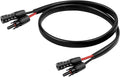 Solar Panel Extension Cable - 8AWG 3FT Solar Wire with Female & Male Waterproof Connector Flame Retardant Protective Sleeving PV Wire for RV, Photovoltaic Systems, Home, Boat, Solar Panels, Car