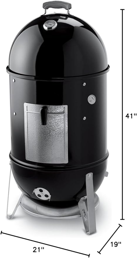 Weber 18-inch Smokey Mountain Cooker, Charcoal Smoker