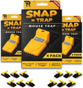 RinneTraps| 12 Pack | Snap N Trap | Mouse Trap | One Touch Setup | Reusable | Quick Kill | Made in USA