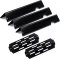 Heat Shield Gas Grill Replacement Parts for Weber Genesis II 200 Series E210 S210 LX E240 LX S240, Set of 2+3 Pack Flavorizer Bars