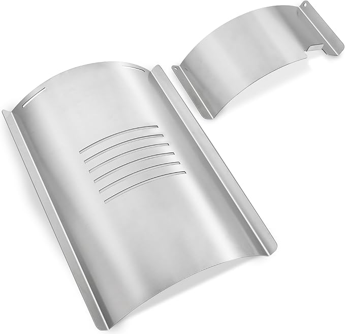 Lexington Flame Broiler Kit for Pit Boss Smoker Replacement Parts 500 540 550 Series Pitboss Pellet Grill Drip Tray Diffuser Heat Deflector Plate Slide Cover BBQ Accessories PB500NX PB500SP
