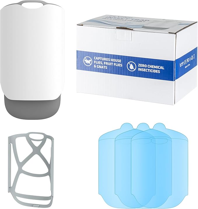 Indoor Flying Insect Light Trap, Fruit Fly Catcher